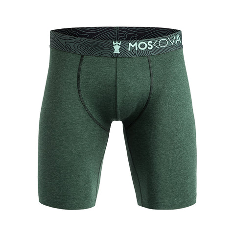M2 LONG COTTON - FOREST HEATHER GREEN - FORG