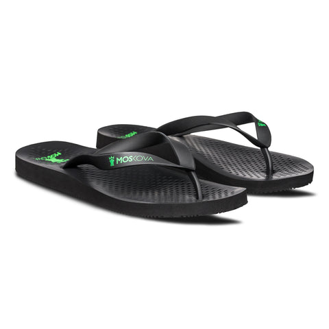MOSKOVA S1 SUPPORT SANDALS -  BLACK GREEN