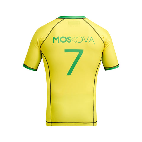 RASHGUARD - 2026 BJJ x FOOTBALL WORLD CUP - BRAZIL - SHORT SLEEVE