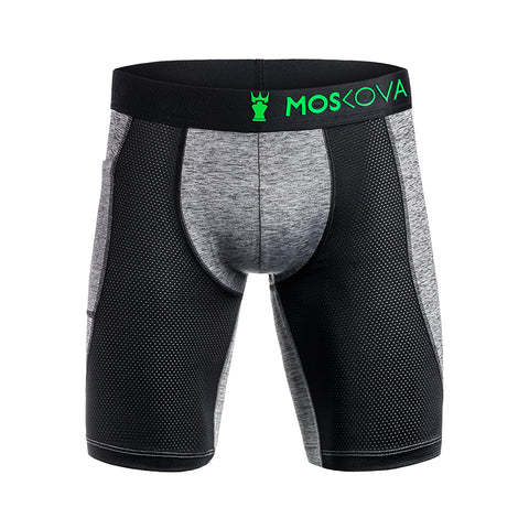 M2 Tech Long Wicking Grey Black - GRBK