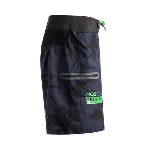 BROTHER TAHITI BOARD SHORTS BLACK/GREEN