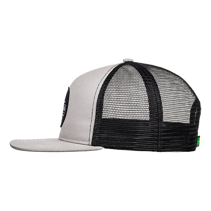 TRUCKERHATPATCHGREY/BLACK