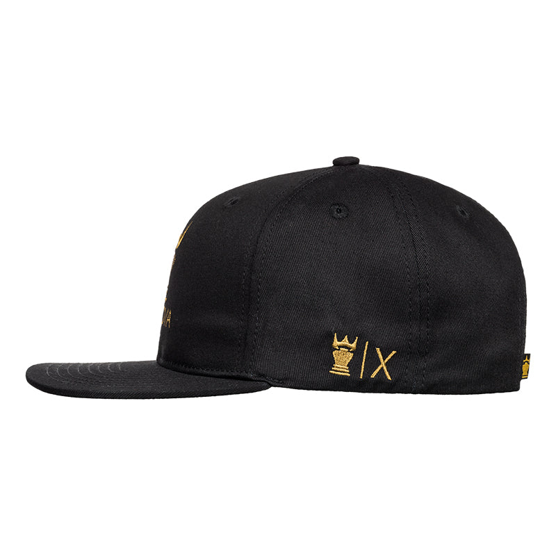 X-ANNIVERSARYHAT/CORPOCROWNBLACK/GOLD