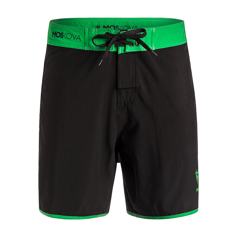 SS20MOSKOVABOARDSHORTS-BLACK/GREEN