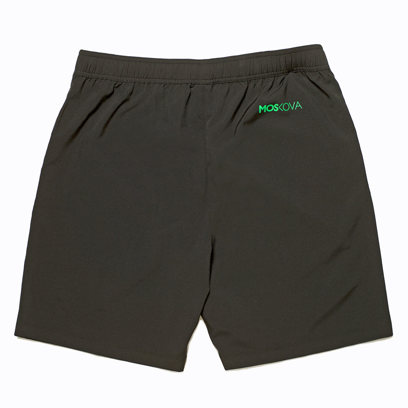 GYMSHORTSBLACK/GREEN